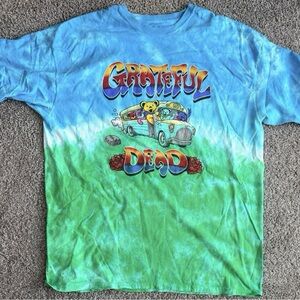 Grateful Dead Sundog Bus Shirt Dancing Bears Tie Dye